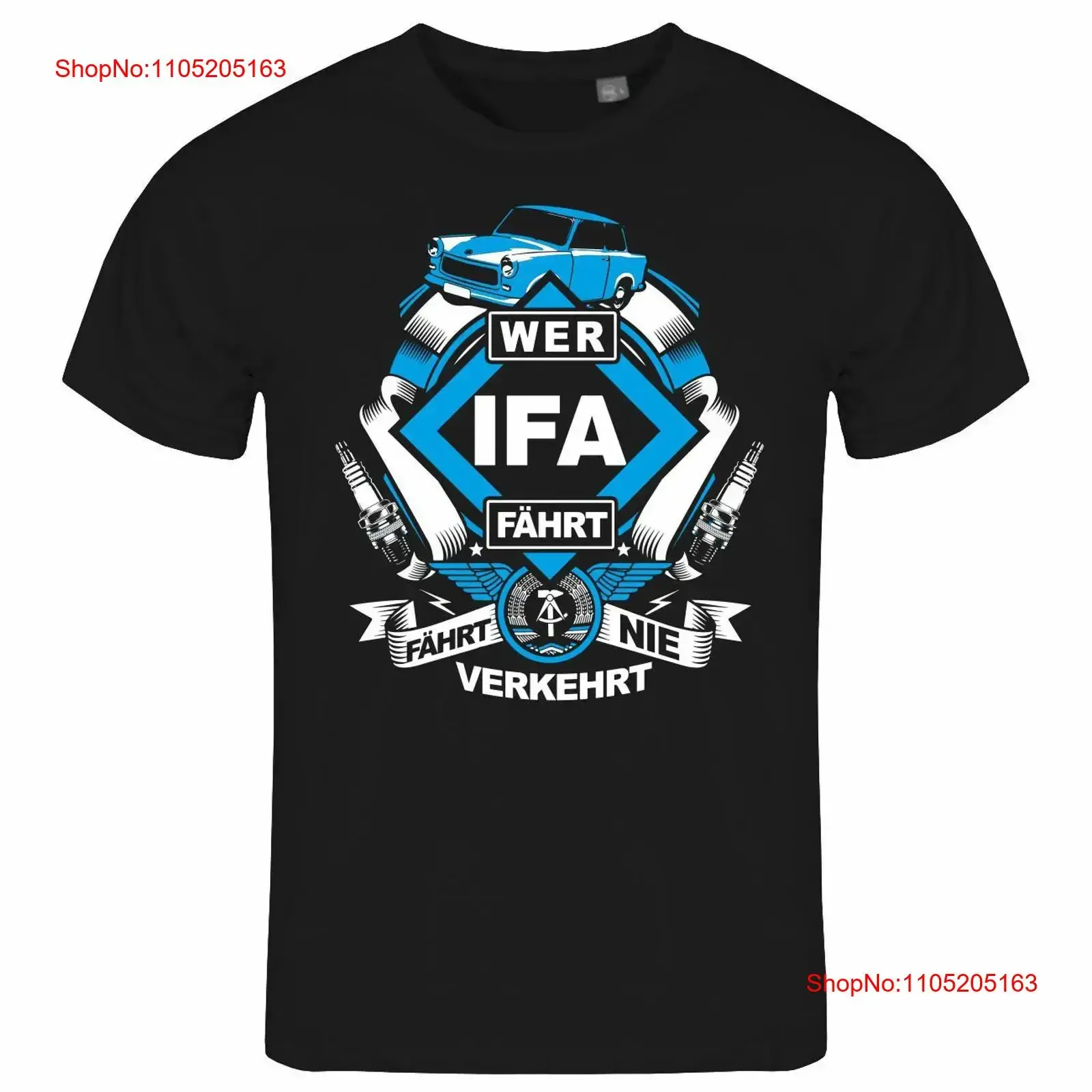 Men's T Shirt who drives IFA never Trabi S to XXL GDR Trabant East vintage Washed homme graphic Soft Versatile Stretched