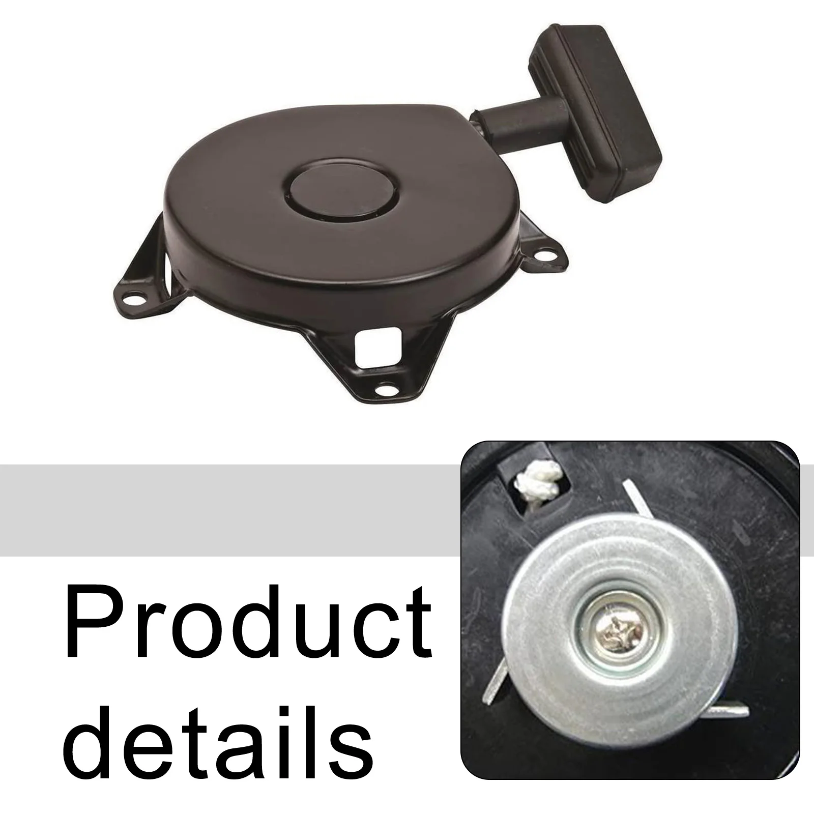 Winter Maintenance Snowblower Starter Pull Cord Assembly Recoil Starter Assembly for Lawn Mower Fits 590537 590458 590449