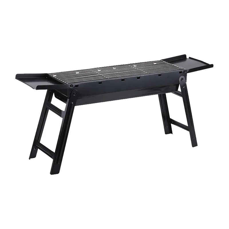 

New BBQ Grill Household BBQ Rack Outdoor Portable Folding Small BBQ Tool Charcoal Carbon Rack