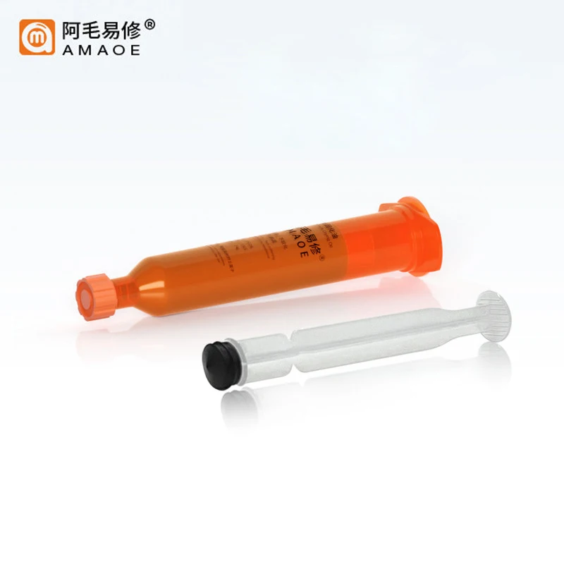 AMAOE 3S-INK 3-Second Fast Curing UV Solder Mask Ink for Motherboard Fly Wire Fixed PCB Repair