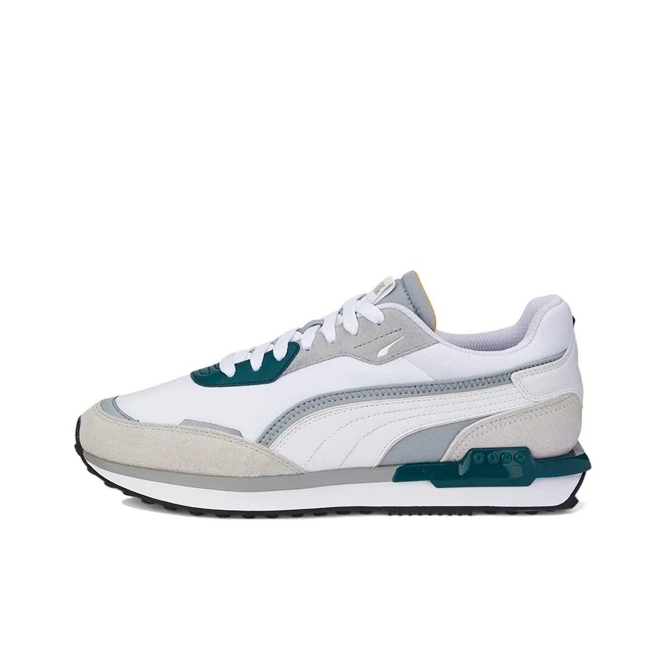 Zapatillas Casuales PUMA City Rider Unisex de Caña Baja Azul/Blanco 382044-20