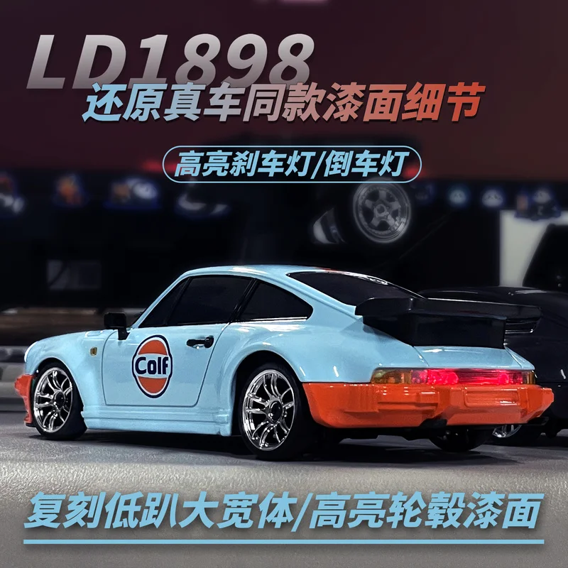 

Landa Technology 911 New Product Pre sale 1:18 Alloy Drift Car Remote Control Car Boy Gift LD1898 Gyroscope RC Toy