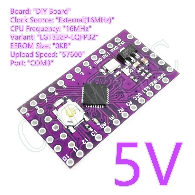 LGT8F328P LQFP32 MiniEVB Replaces Pro Mini ATMEGA328P Fully Compatible Good Quality All Tested [Factory]