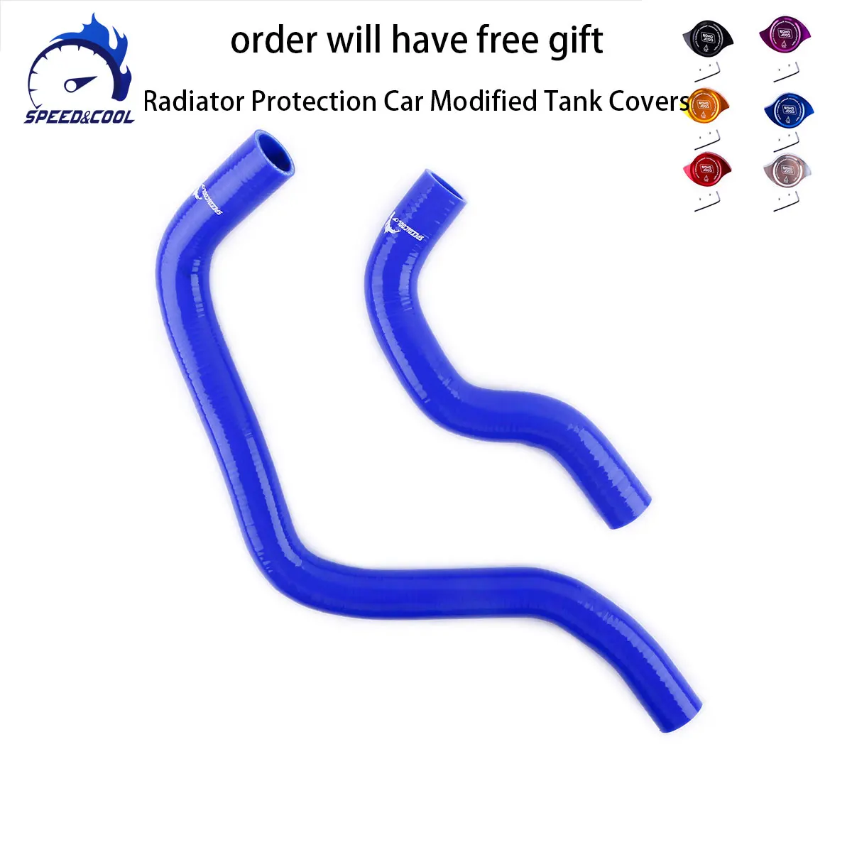 

SPEED&COOL For 1990-1993 Honda Acura Integra DB1 DB2 1991 1992 Silicone Radiator Coolant Hose