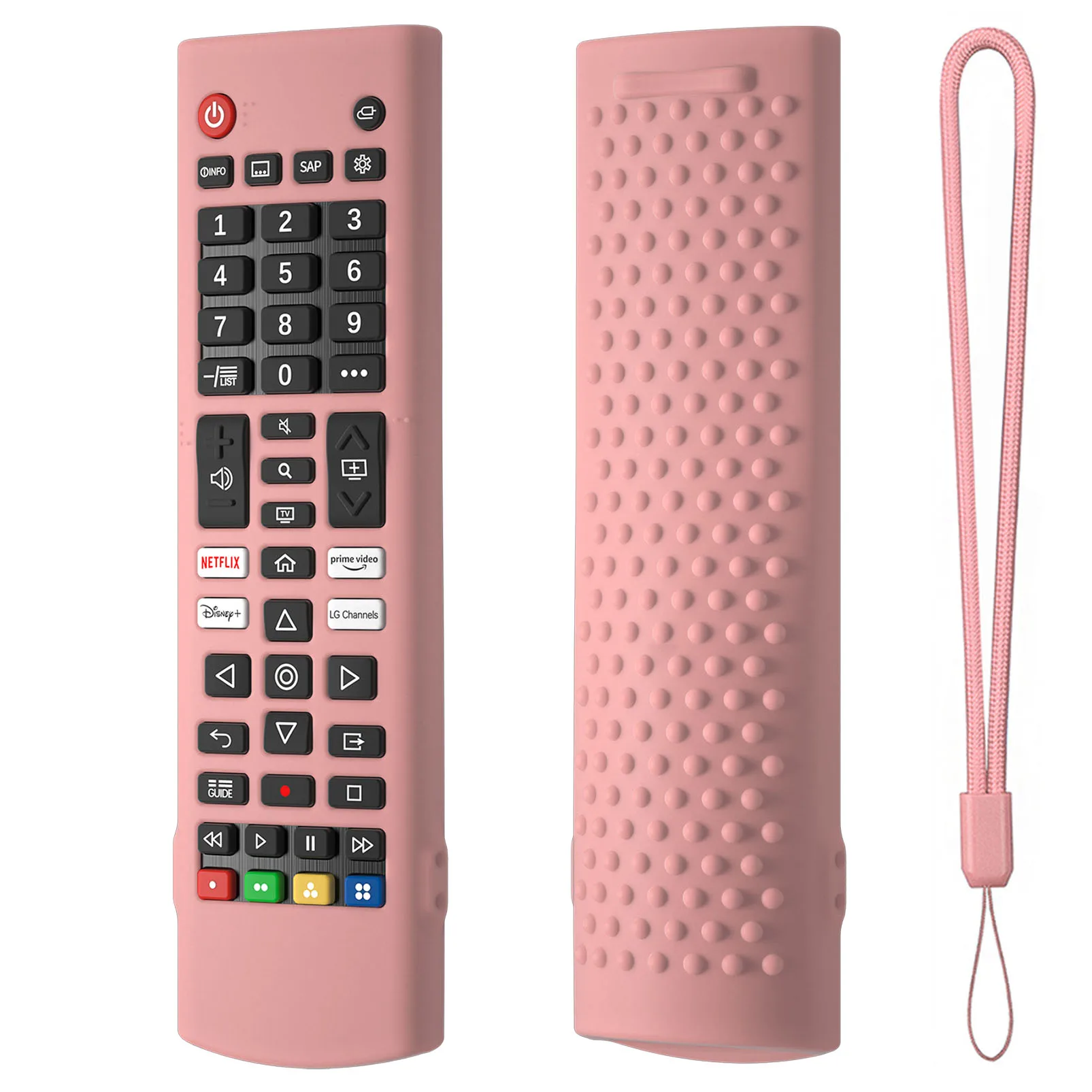 Silicone Case Protective Cover Fit For AKB75375604 AKB75095302 AKB73715601 For AKB Series Smart TV Remote Control Cover Durable