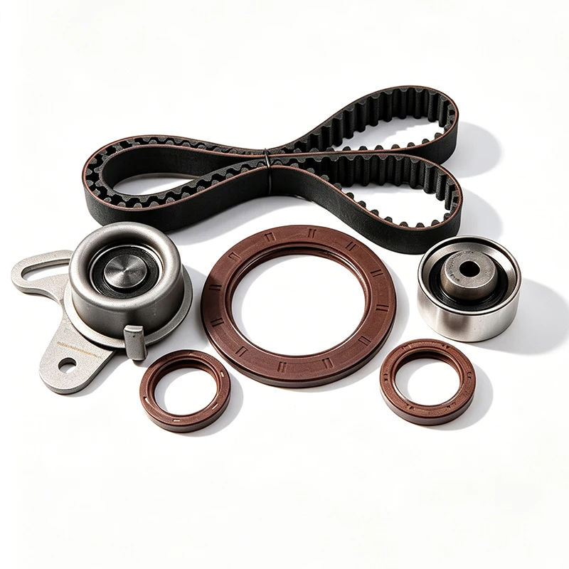 #￥for24410-26000 Timing Belt Repair Kit Fix Squealing Stretched Belt Timing Skip Fit 1.6L L4 DOHC Engine 1996-2011 Engine Parts