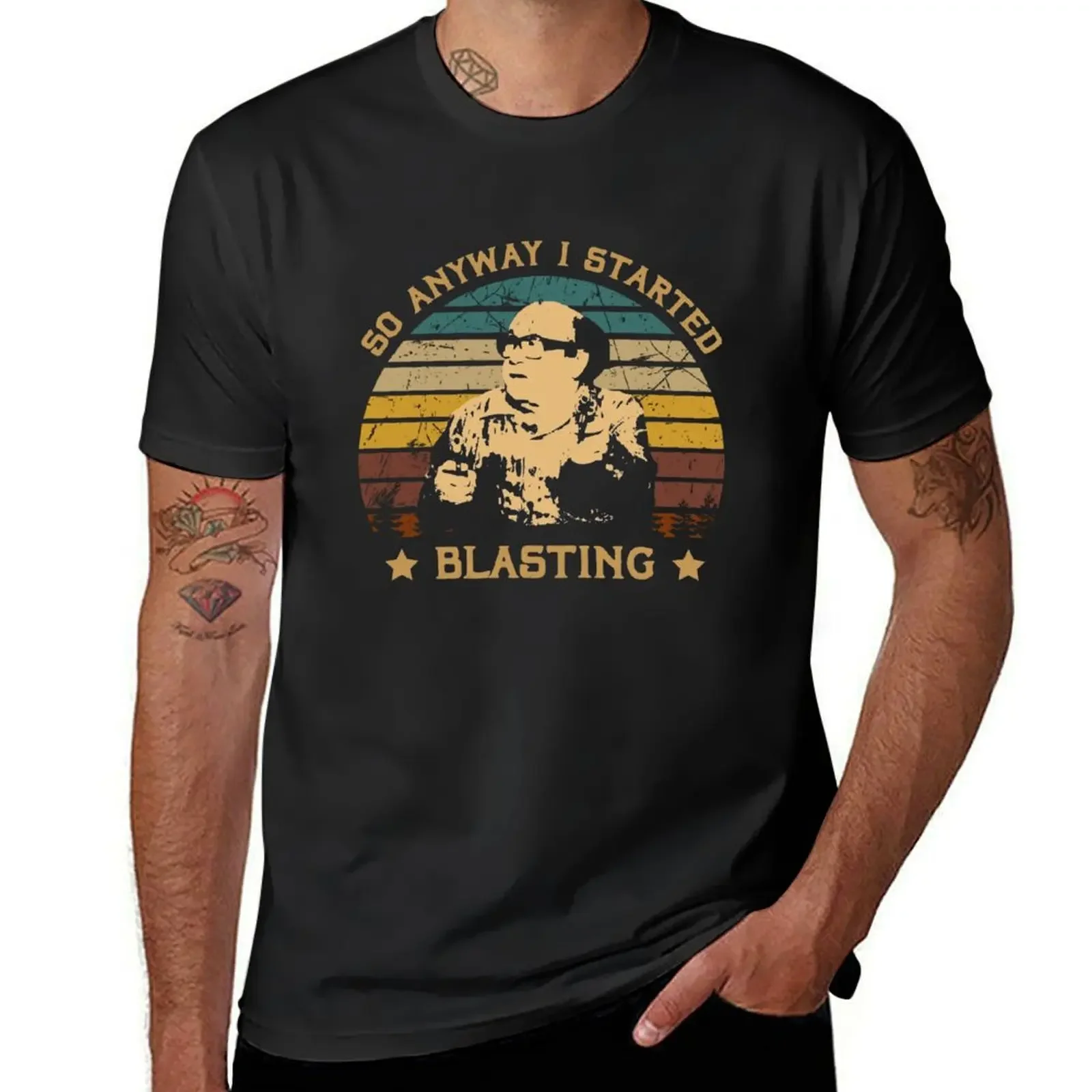 

Vintage Design So Anyway I Started Blasting T-Shirt fashion shirts new edition mens t shirts