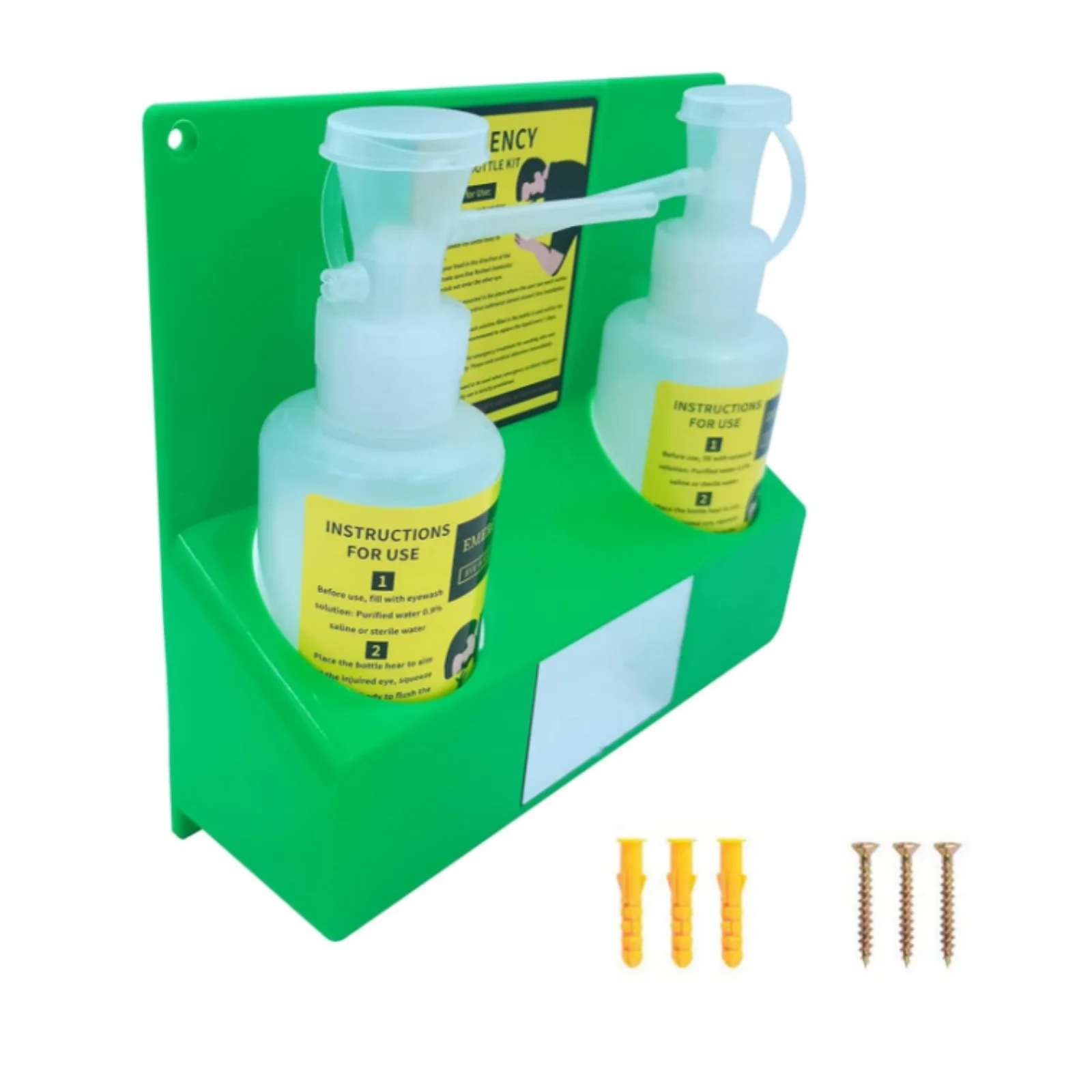 ISURE MARINE Eye Wash Station Portable Emergency Eye Wash Kit,  With Mirror & Emergency Sign, Safety  Eye Washing Equipment view 3
