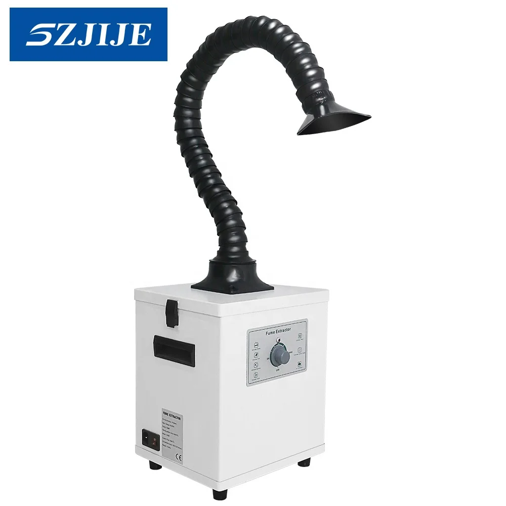 SZJIJE New Type Easily Controlled PCB Solder Smoke Sucker Laboratory Fume Extractor