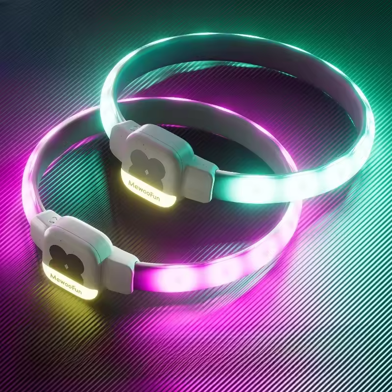 Outdoor Pet Cage Safety Lighting,Waterproof LED Hanging Lamp,Rechargeable Dog Walking Light Pendant ,Home Security Accessories
