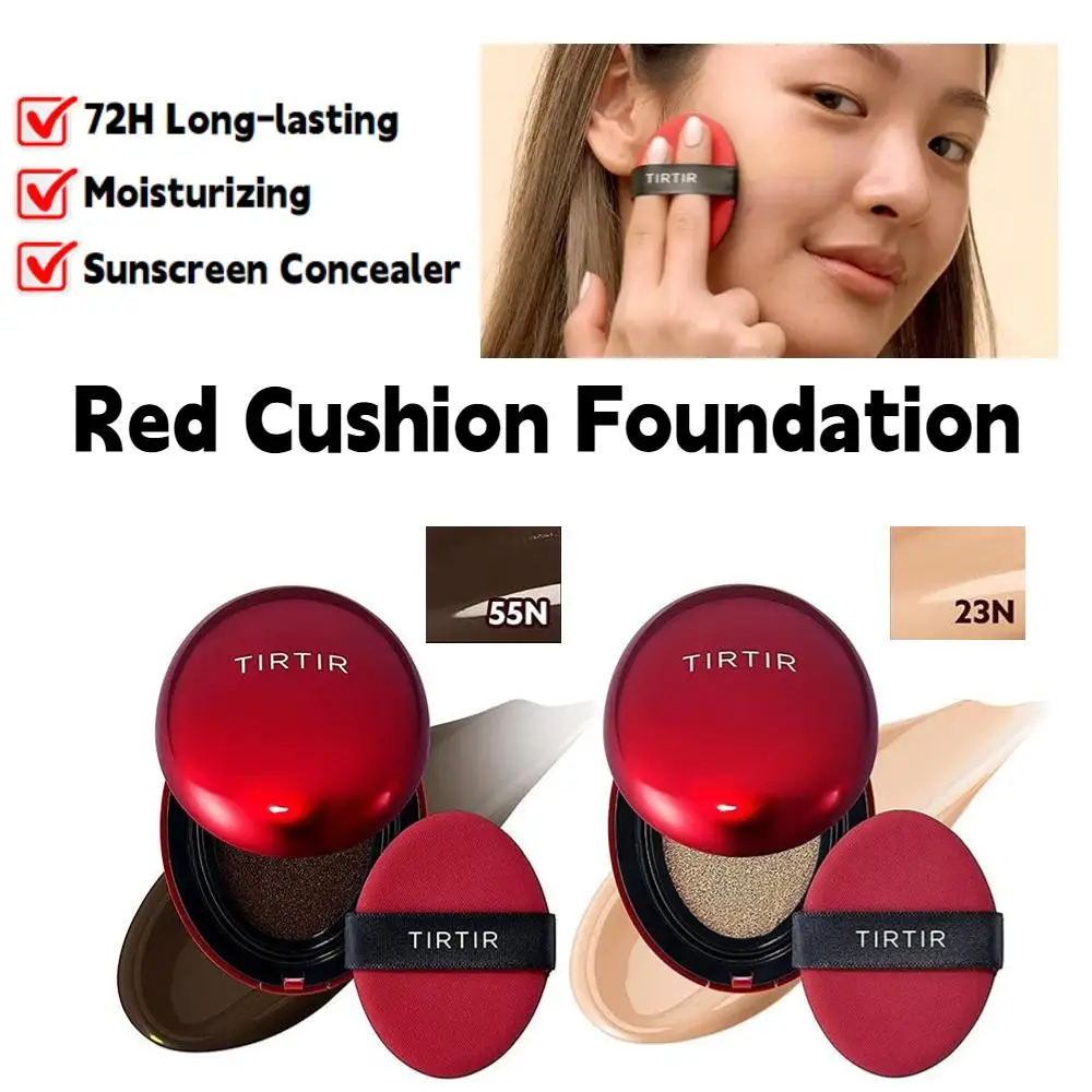 TIRTIR Kissen Foundation TIRTIR Covering Foundation Cushion Compact High Coverage Foundation Original koreanisches Make-up