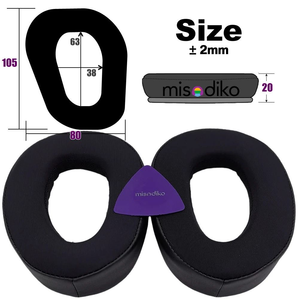 misodiko Cuscinetti di ricambio per cuffie da gioco Razer Thresher