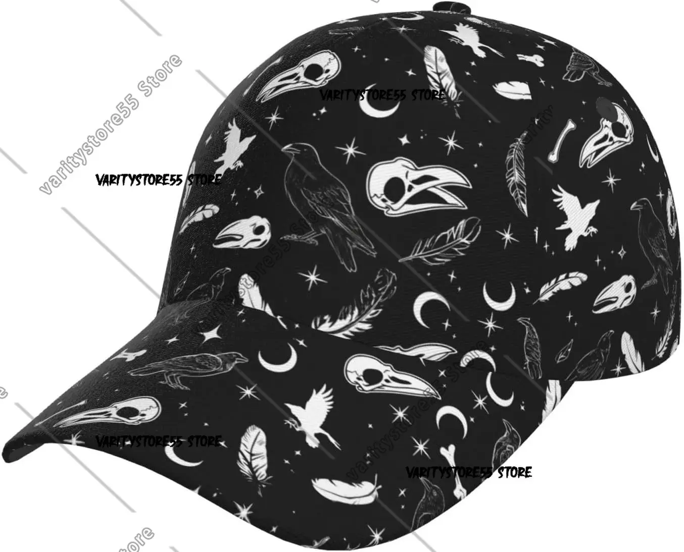 

Милые готические готические шапки, регулируемая бейсболка, шляпа для тренировок по бегу и активного отдыха, все сезоны