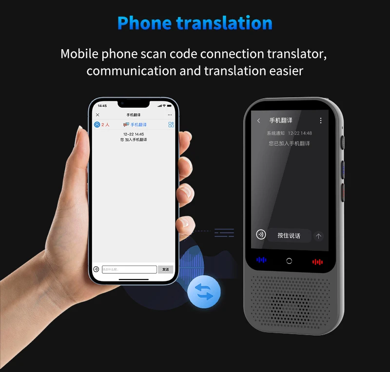 2026 Newest Portable Voice Language Translator Device 137 Online 17 Offline Language Translator S80 Professional Smart