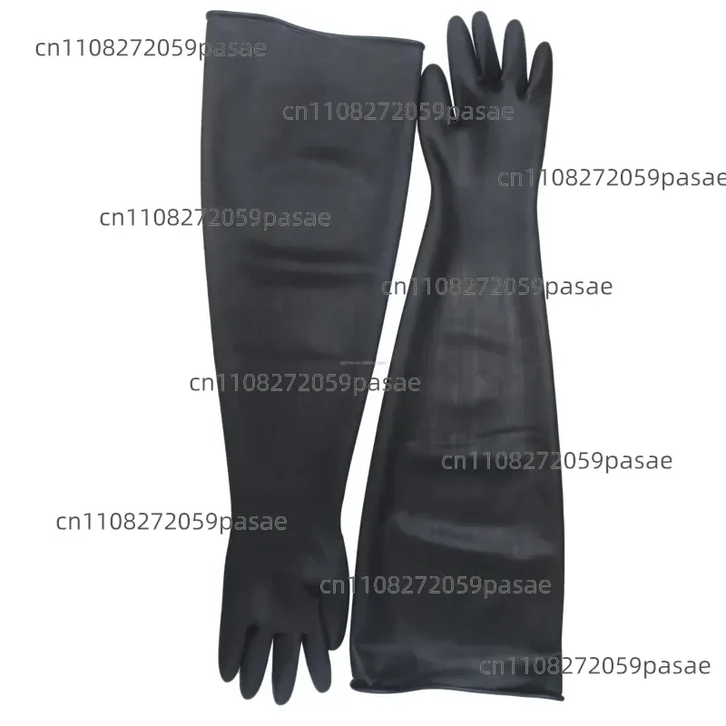 Experimental Operation Butyl Rubber Glove Box Long Arm Gloves