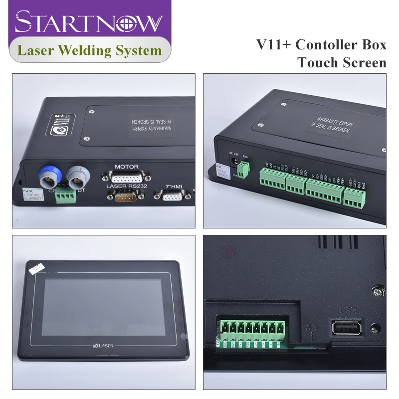 QILIN BWT30C Zweiachsiger Wobble-Reinigungskopf 3 kW V30C-Steuerungssystem DWT22 einachsiger V23 Handgerät mit CE/ROHS/FCC-Zertifizierung