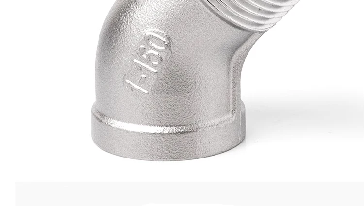 3/8'1/2'1/4' Elbow 90 Degree Angled F/F Stainless Steel SS304 Female* Female Threaded Pipe Fittings Reducer Plumbing Connection