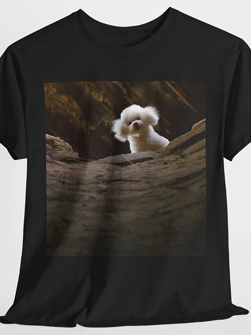 Men's T-shirt with A Print of The Silence of The Lambs Short-sleeved Design Suitable for Team Attire and Casual Attire