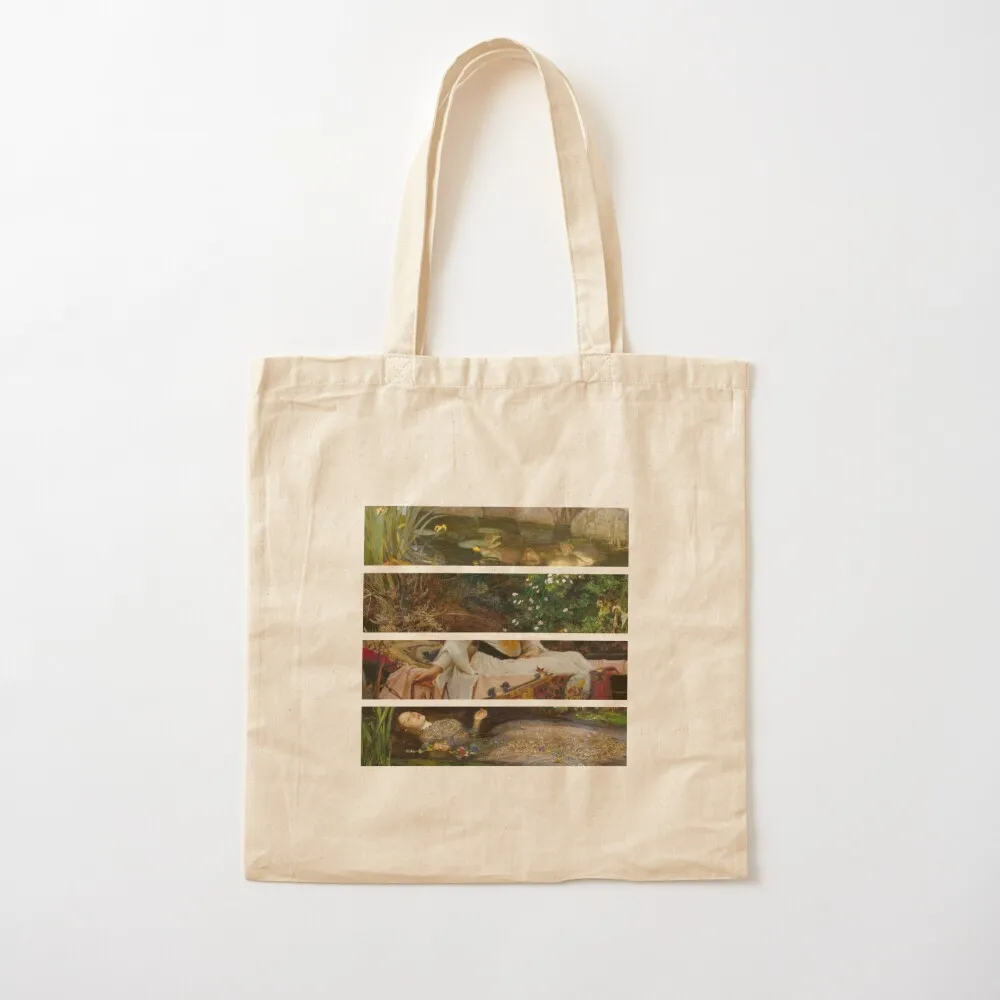 Waterhouse border sticker pack Tote Bag shopper bags Handbags women ecological bags shopping bag