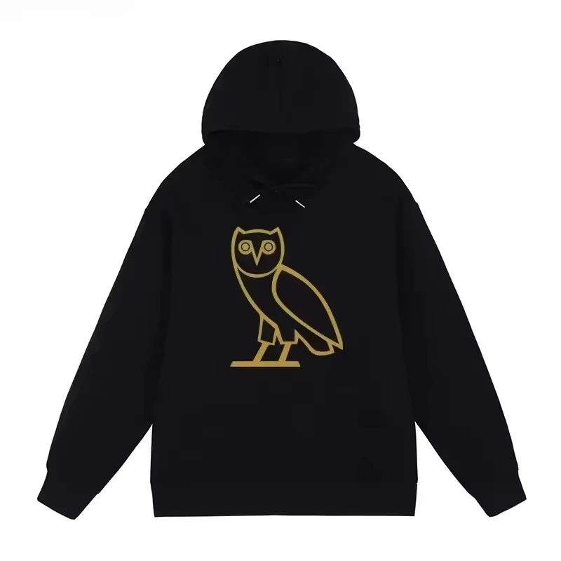 

Новый модный тренд бренда Y2k для женщин и мужчин толстовка с капюшоном Drake Duck альбом яйцо рэп хип-хоп простой узор совы толстовка с капюшоном