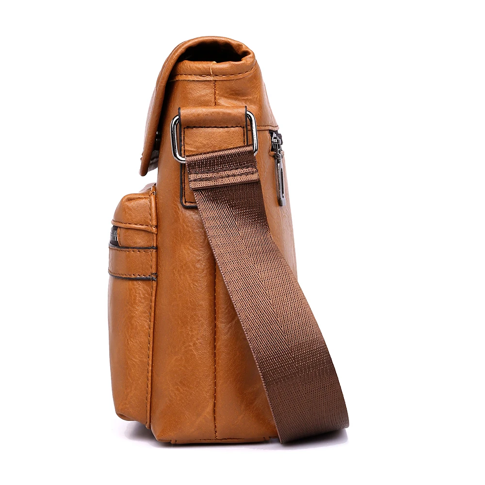 Men's handbag high-end designer fashionable large capacity horizontal men's backpack single shoulder bag men's crossbody bag