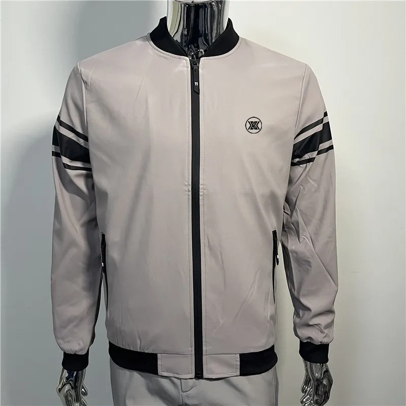 

High Quality Men's Golf Jacket Spring Fashion Business Leisure Golf Coat Casual Sport Men Baseball Tennis Golf Wear Clothing 5xl