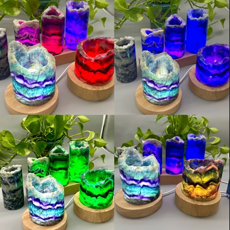 

Оптовая продажа натуральной хрустальной флюоритовой лампы Рейки Исцеление хорошего качества для украшения