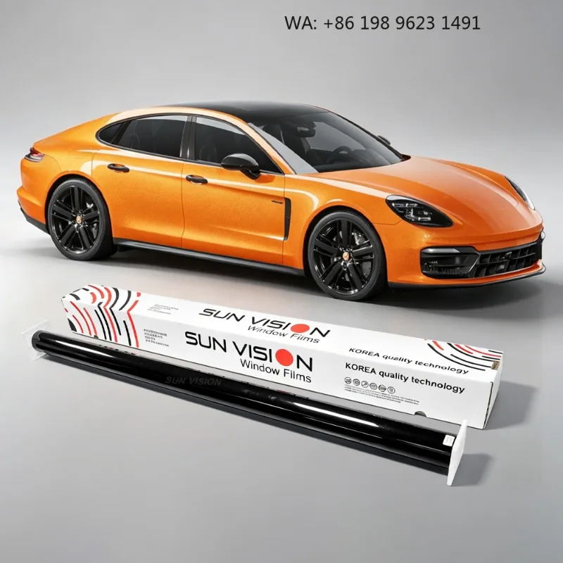 Premium Solar Tint Film High Heat Insulation 99% UV Proof HD Clarity Privacy Wholesale izable Packaging