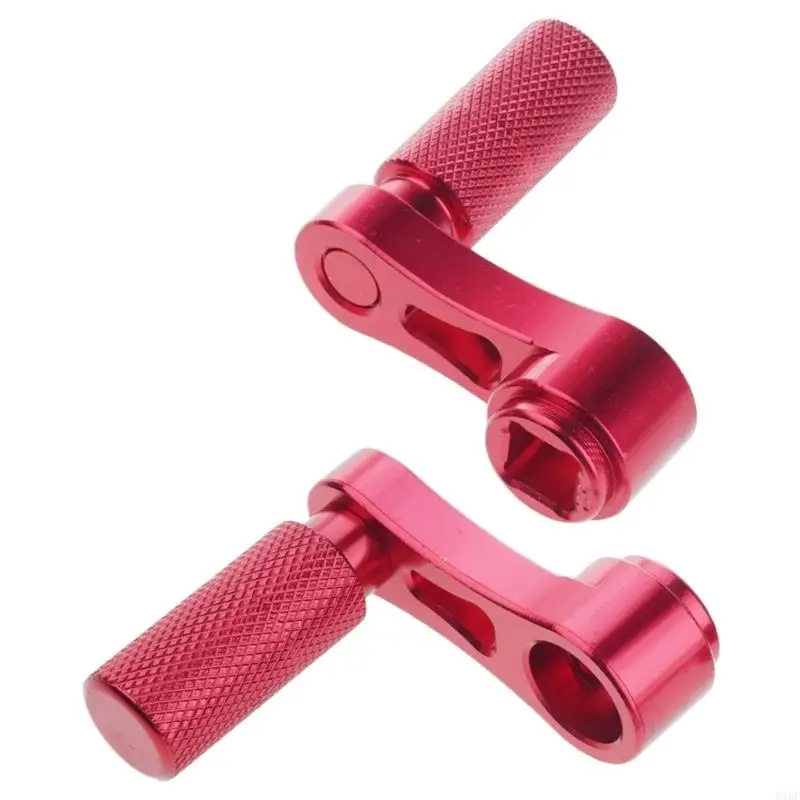 6XDF Stylish Foot Pegs Scooter Pedal Crank Leg Set Compact Scooter Pedal Crank Quikc Installation Upgrades for Niu Scooter