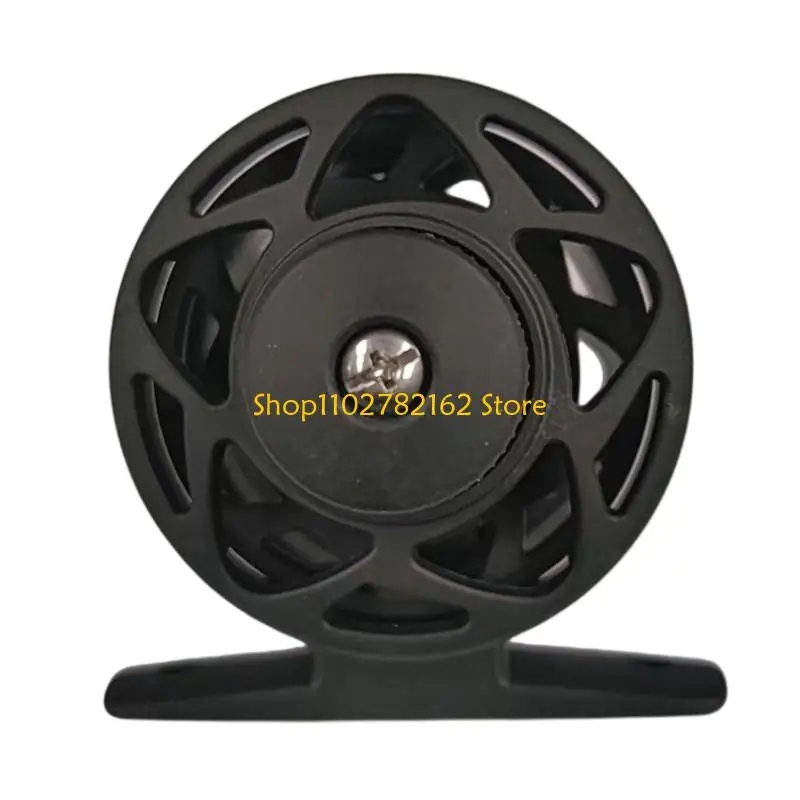 547B Compacts Fly Ice Fishing Reels With Smooth Casting Anti Tangles Mechanism Durabilirty Outdoor Angling Gear