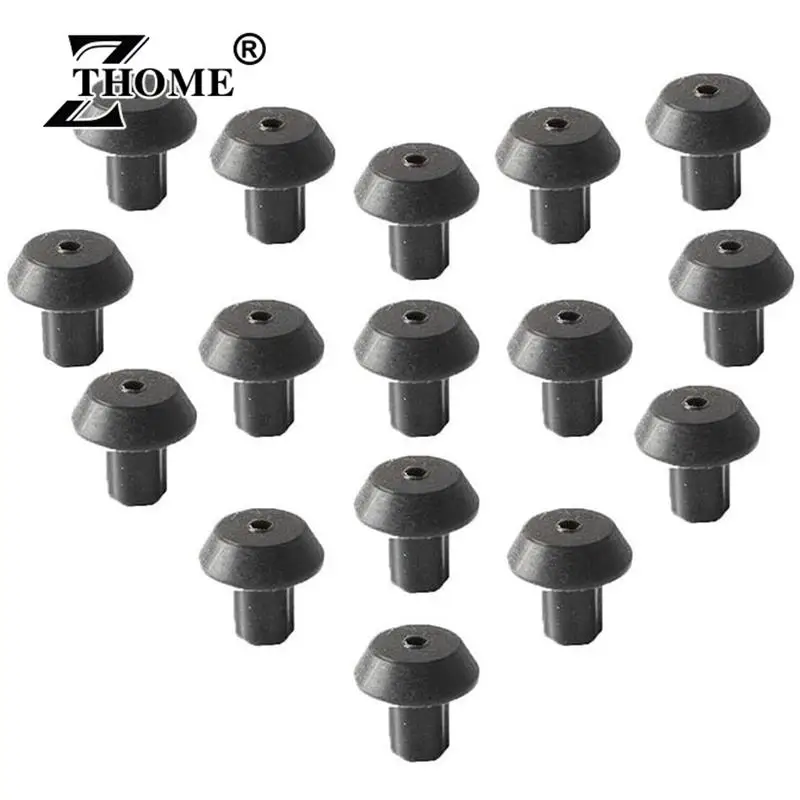 Imagem -04 - Gás Range Burner Grate pé Fogão Compatível Pés de Borracha Peças de Reposição 16 Pcs