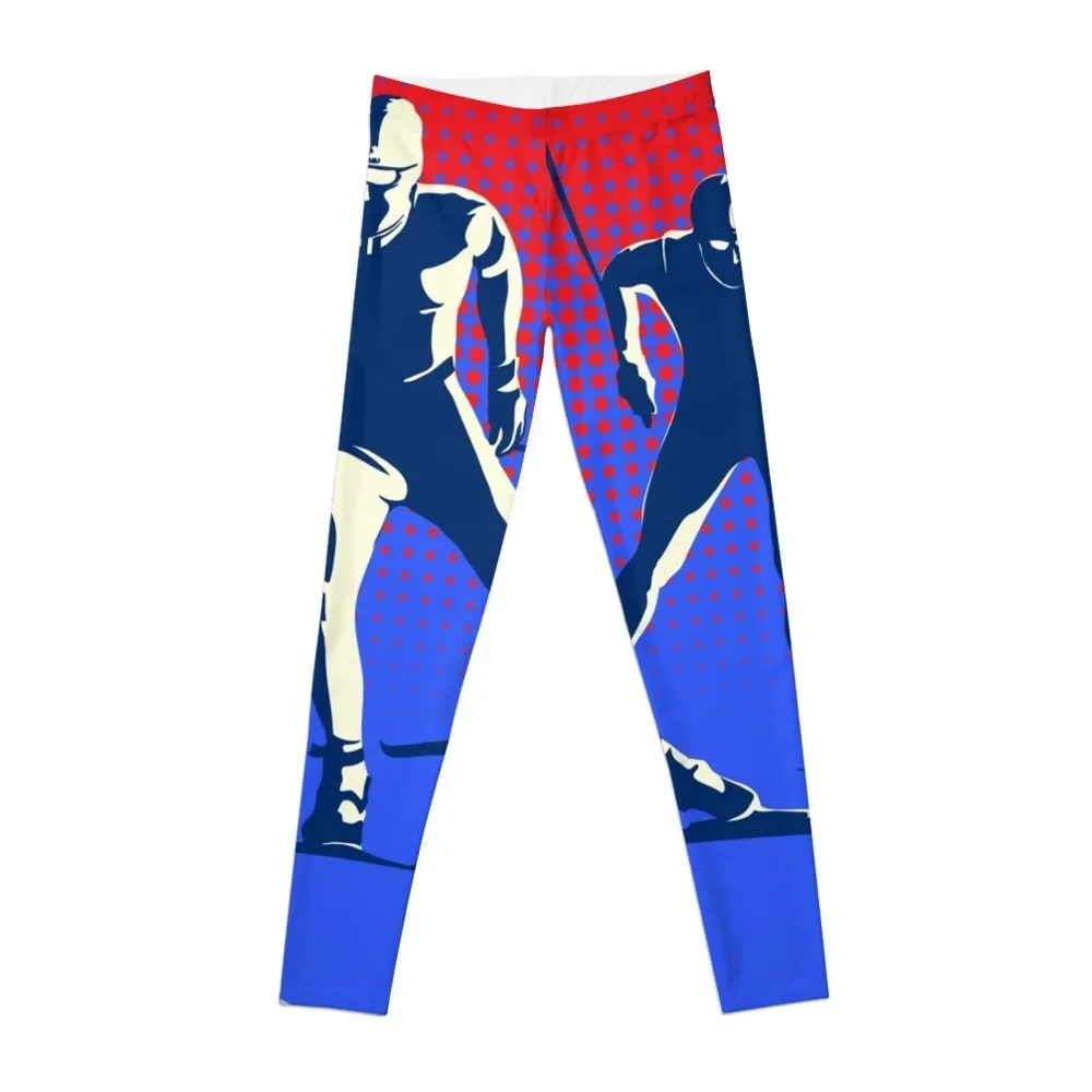 

Feel the Burn cross country ski Leggings Fitness's gym clothes Legging sport Womens Leggings