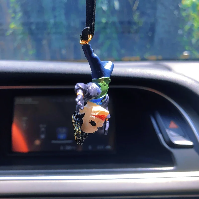 Car Interior Decoration Personality Pendant The Joker Model Rearview Mirror Pendant Decoration Car Goods Interior Accessories