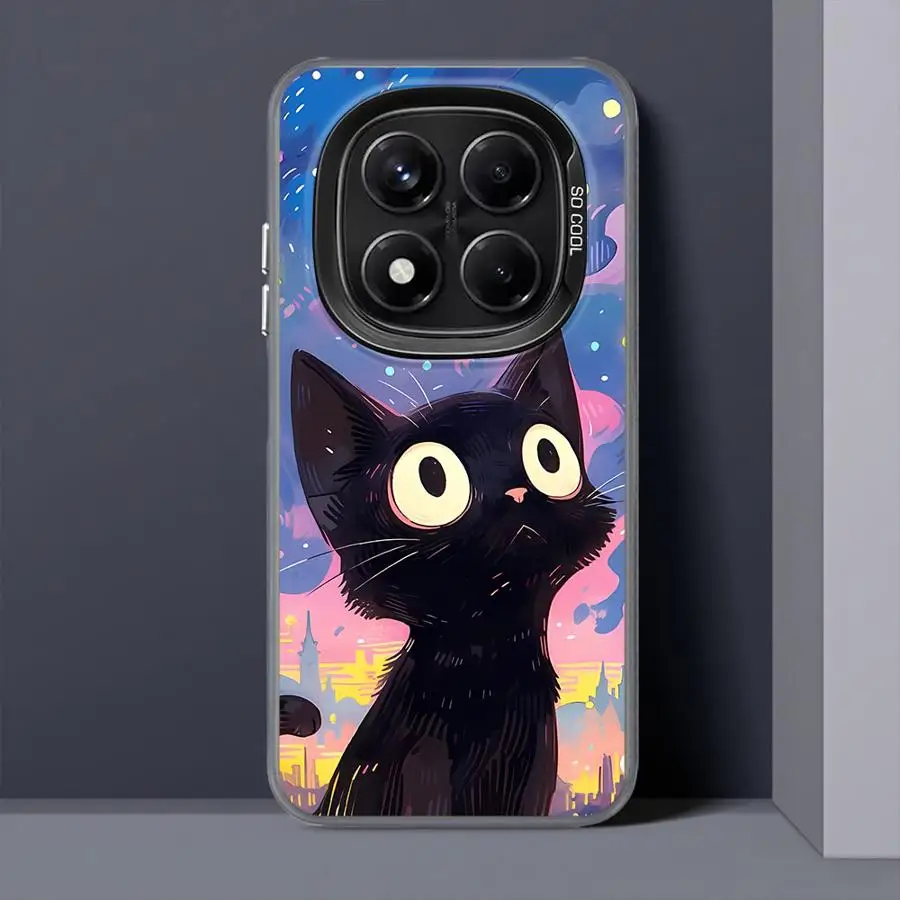 Чехол для телефона Van Gogh Art Cat для Xiaomi Redmi Note 10s 10 11 Pro 11s 12 13 14 Pro Plus, мягкий чехол