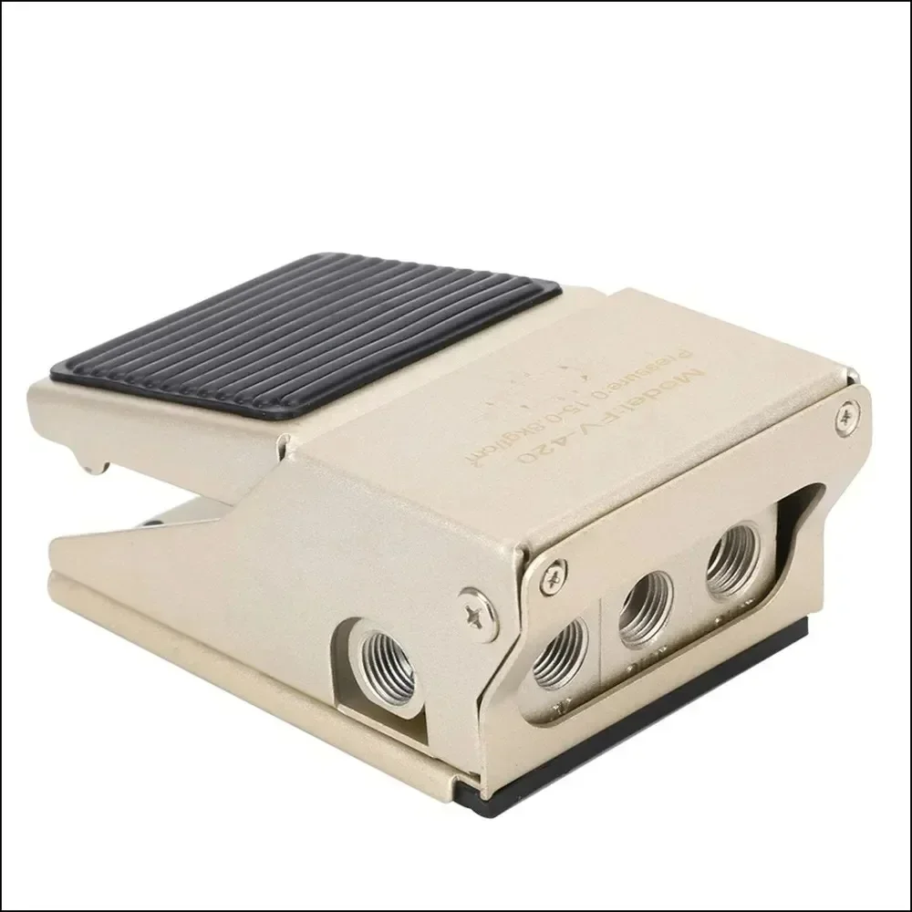 Pneumatic Foot Pedal Valve Cylnder Control 4F210-08L Switch FV320 Reversing 420 4F210-08L Ttwo Position Five Links