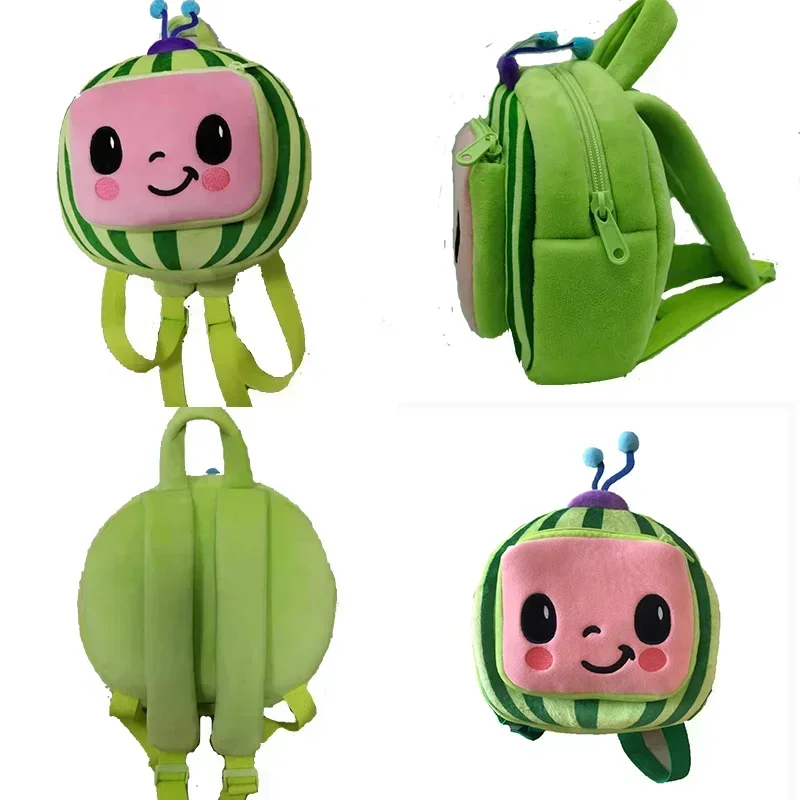 MINISO HOT CoCo JOJOs 23cm Plush Backpacks Kid Shoulder Bag Cute Book Bag Kids Children Toddler JJ Stuffed Toy Kindergarten Gift