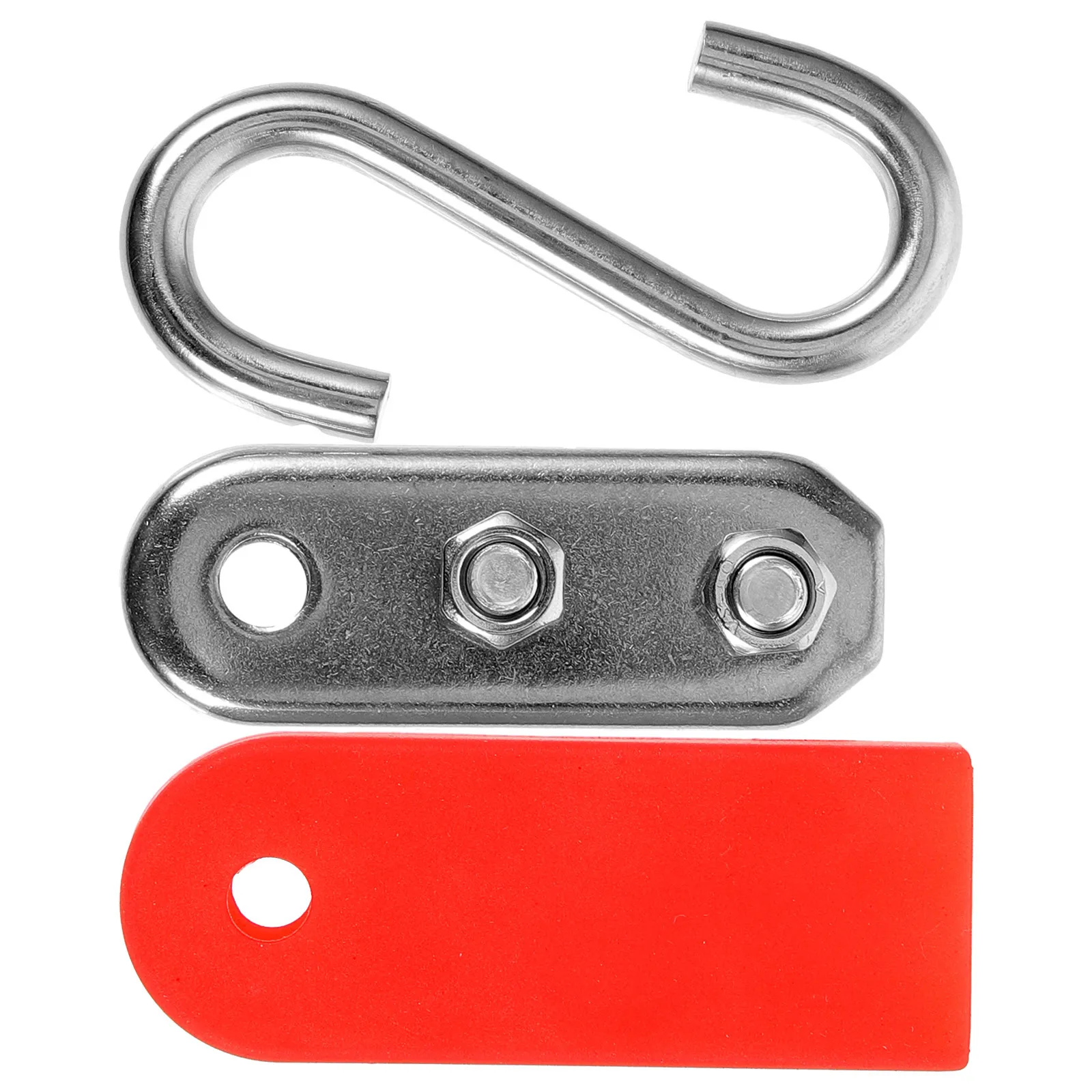 مجموعة واحدة من خطاف عائم لحمام السباحة من الفولاذ المقاوم للصدأ، ملحقات سباحة آمنة ومتينة، لا توجد نتوءات، سطح أملس يدوم طويلاً، هدية مثالية #3