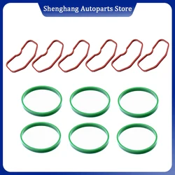 Upper & Lower Intake Manifold Gaskets For Audi A4 A5 A6 A8 Q5 Q7 S4 VW Touareg 3.0L 3.2L V6 079 129 717 B 079129717B 079129717D