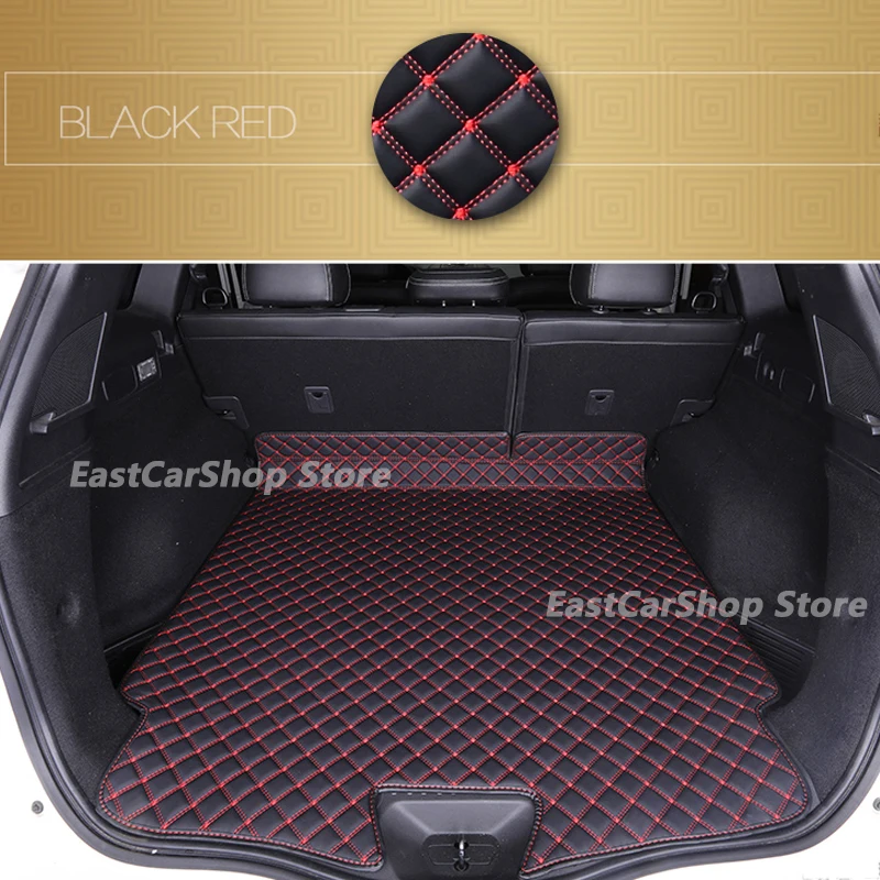 For Renault Koleos 2 Samsung QM6 2016-2021 Car All Surrounded Rear Trunk Mat Cargo Boot Liner Tray Rear Boot Luggage Cover Pad