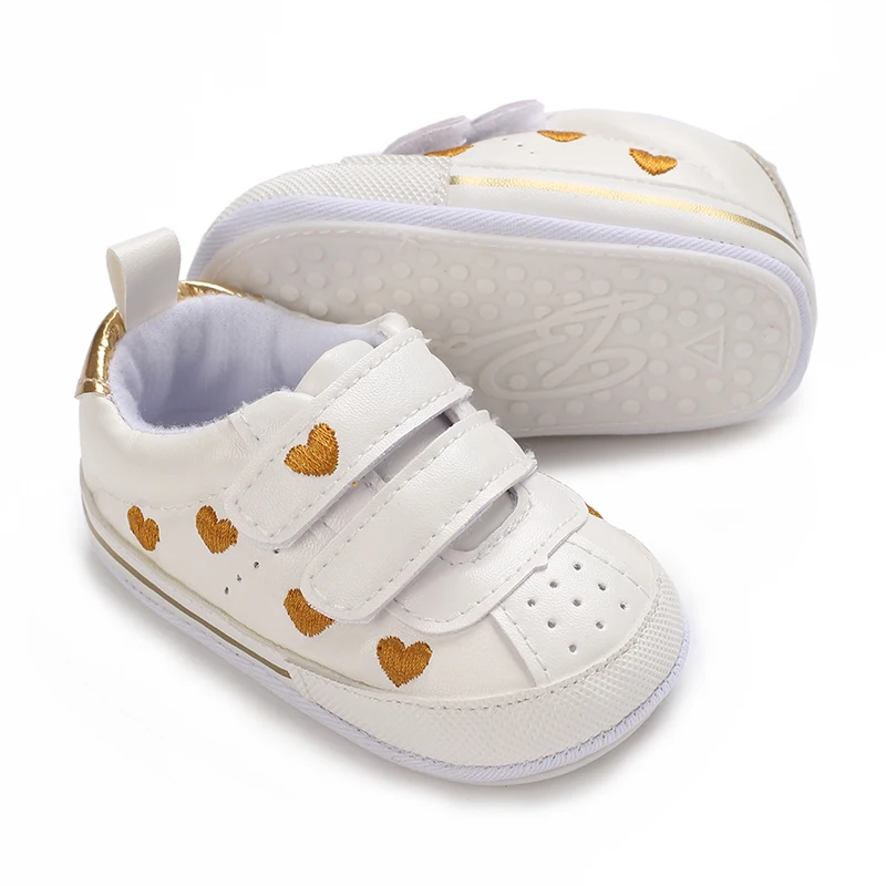 Niedliche und vielseitige Stoffschuhe für Frühling und Herbst, bequeme, weichsohlige Laufschuhe für Babymädchen. – Detail 5