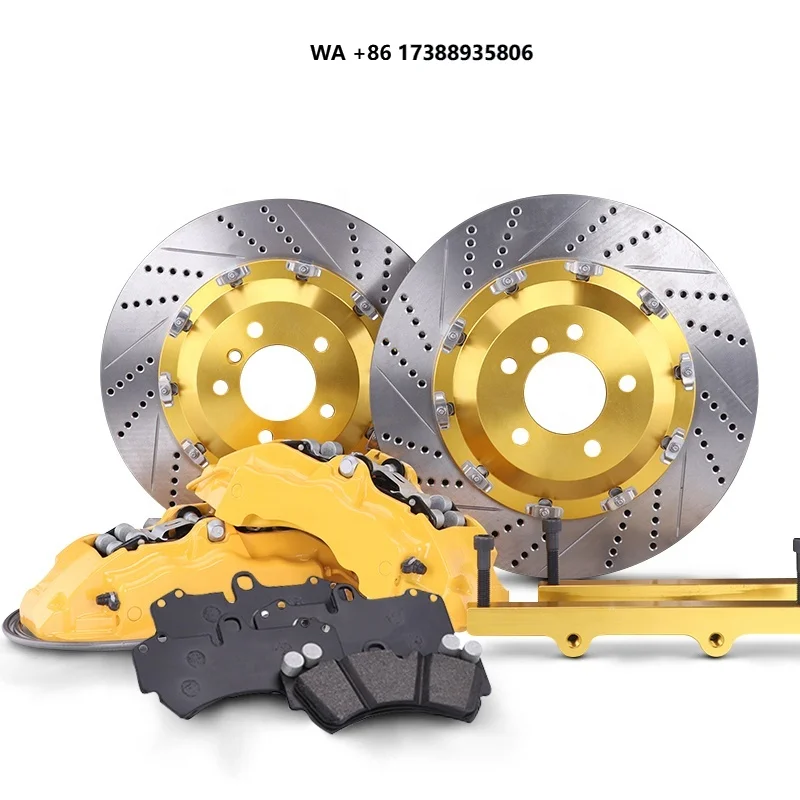 China Brand High Quality 18z 6 Pot Performance Racing Brake Calipers for Tiguan PASSAT Polo Golf GTI CC EOS