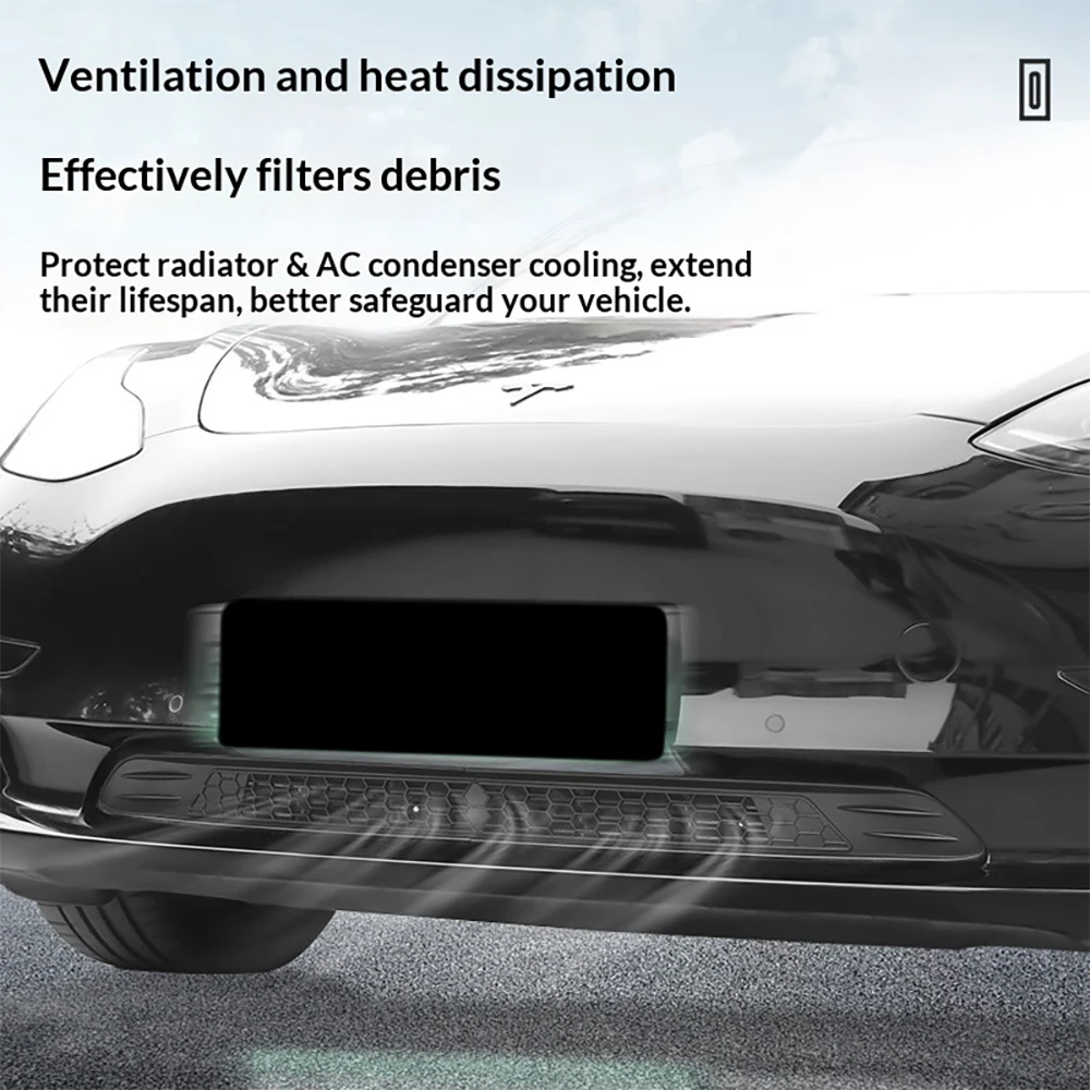 Air Vent Cover For Tesla Model 3 Highland Model Y 2021-2024 Air Inlet Protective Anti-insect Anti-fouling Air-conditioning Cover
