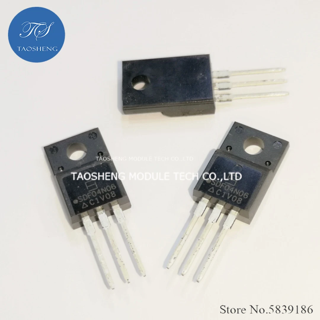 1PCS SDF04N06  4A 60V TO-220F 100% NEW AND ORIGINAL
