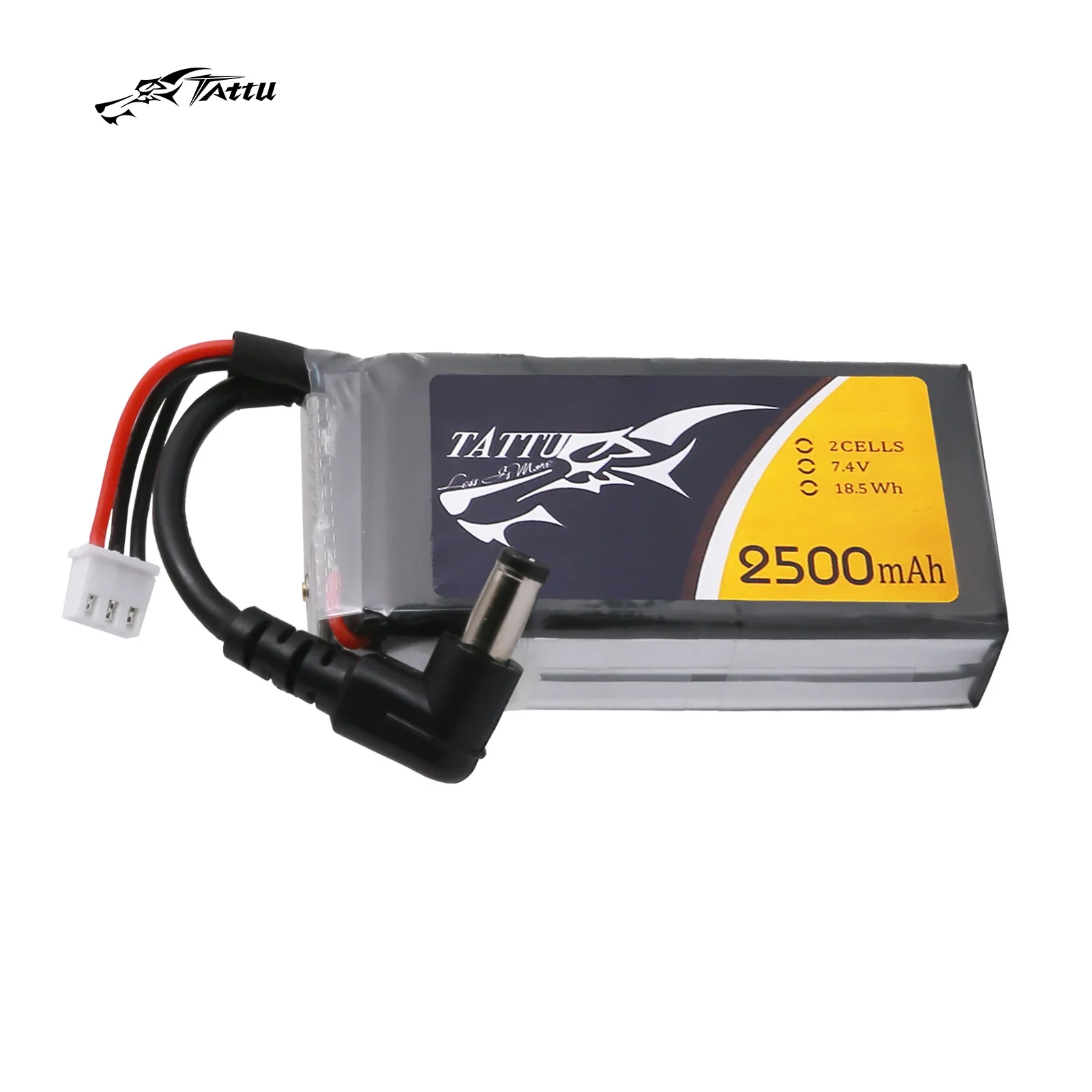 Tattu Lipo Battery 2s 2500mAh Lipo 7.4V FPV Goggle Battery for Fatshark Goggles RC Tools RC Accessories FPV Parts