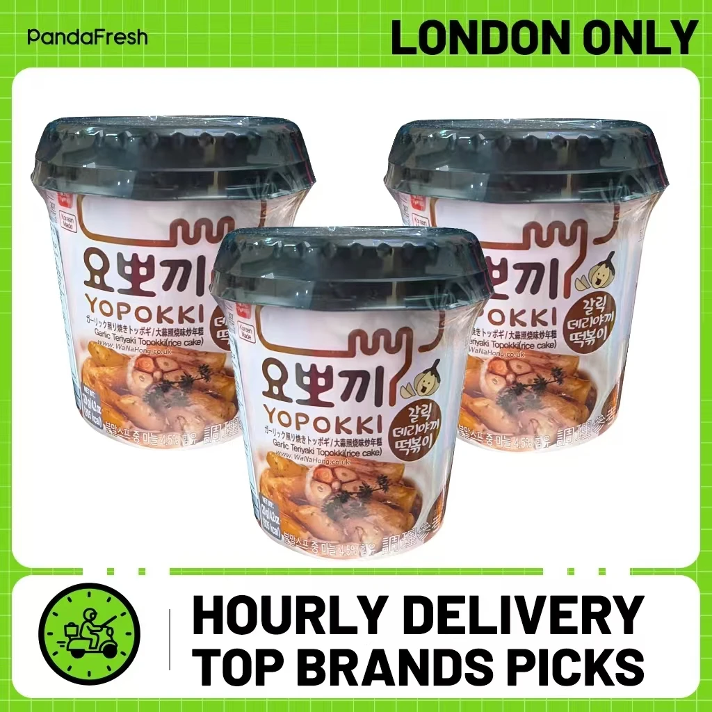 KR Yopokki Taza de Ricecake Ajo 120g*3
