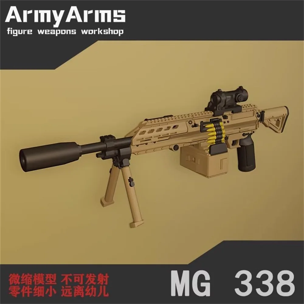 

Snail ArmyArms 1/50 Doll Soldier About 5cm MG338 Gun Not Launch Equipment Gift Model Toy In Stock