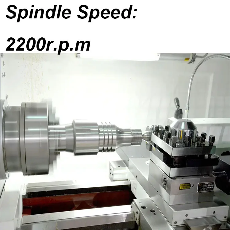DMTG Ck6150 2200 دورة في الدقيقة سرعة معدنية أوتوماتيكية أفقية تورنو قطع تحول هاين أداة سرير مسطح مخرطة باستخدام الحاسب الآلي السعر