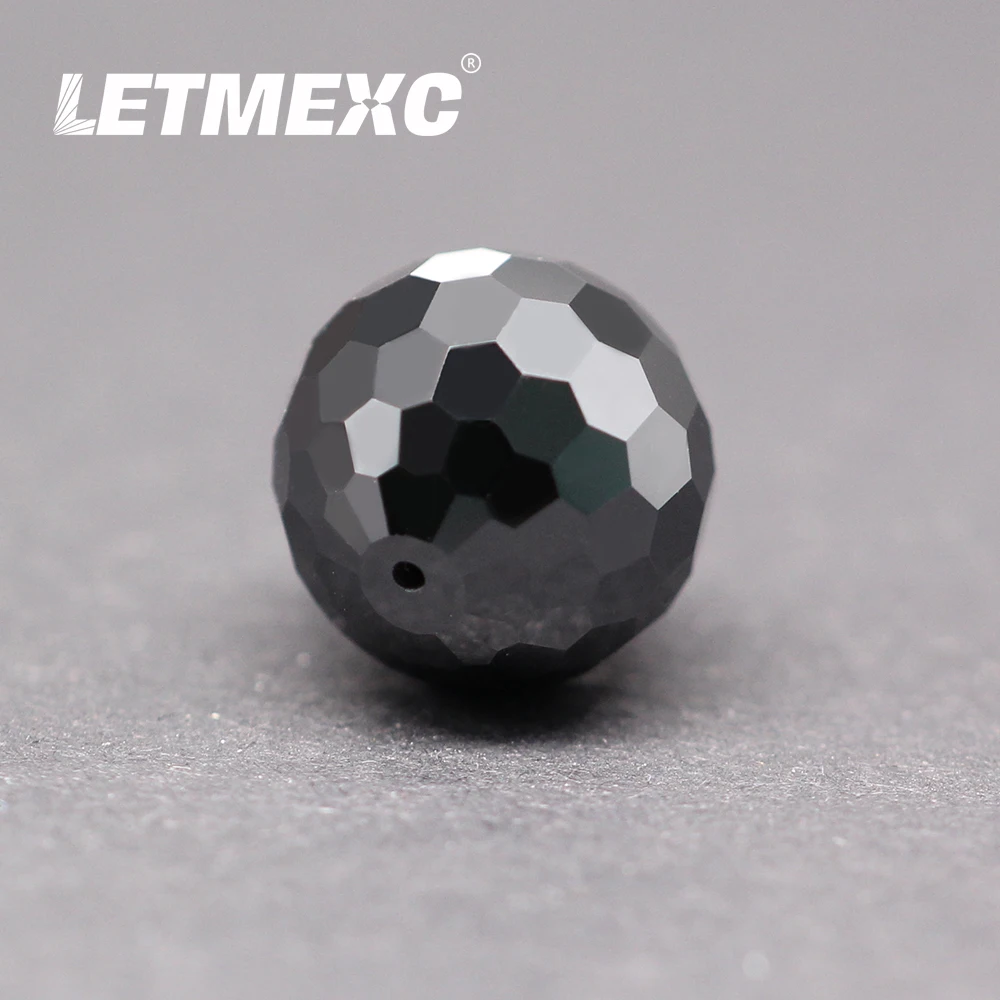 

LETMEXC Naturally 4mm-10mm Moissanite Round Lab Diamond Beads Jewelry Making Multicolor Shiny Round Ball DIY Accessories