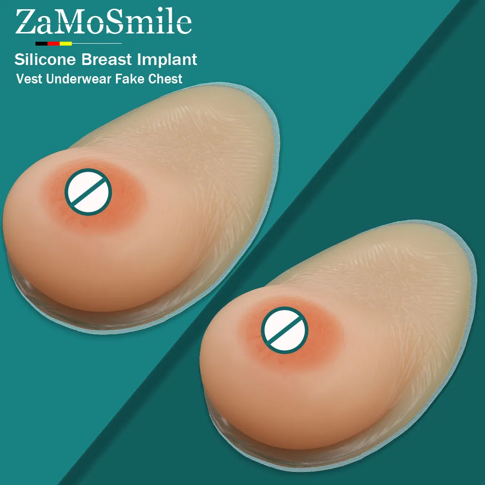 Silicone Breast Forms Prosthetic Breast for Transgender Mastectomy Crossdressers and Cosplay Fake Breasts