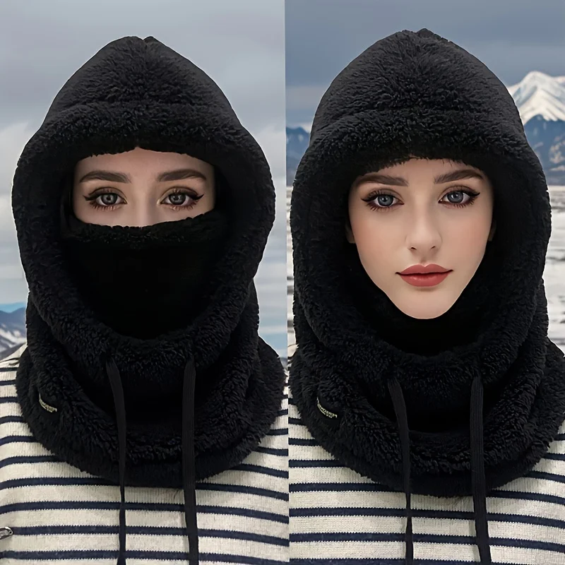 Set da sci termico invernale da 1 pezzo: maschera per il viso, guanti, stivali per lo sci, lo snowboard, le attività all'aperto, l'attrezzatura per la stagione fredda per -40 ° C